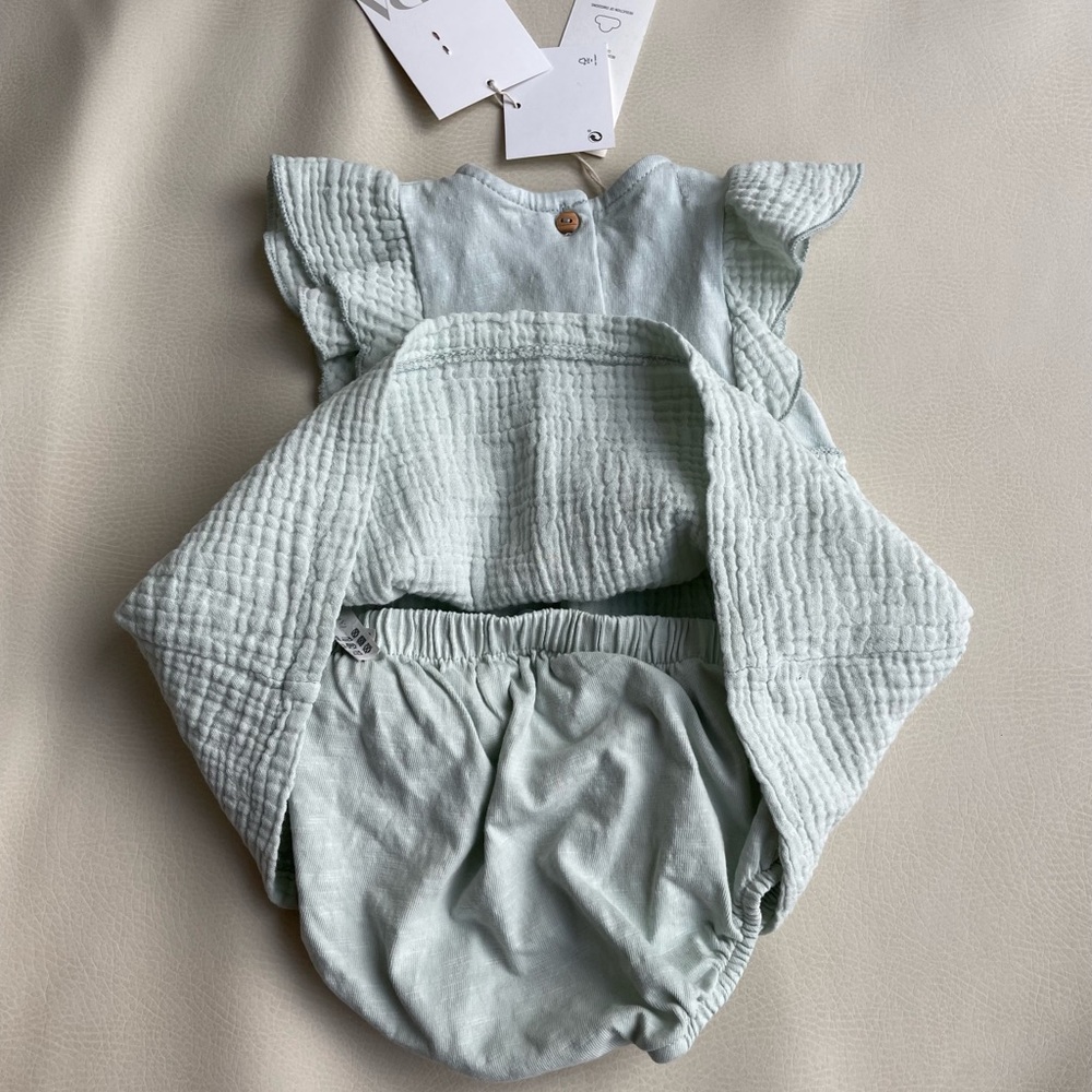 Zara baby Dress With bloomers 1-3 month & 3-6 months - Picture 11 of 11